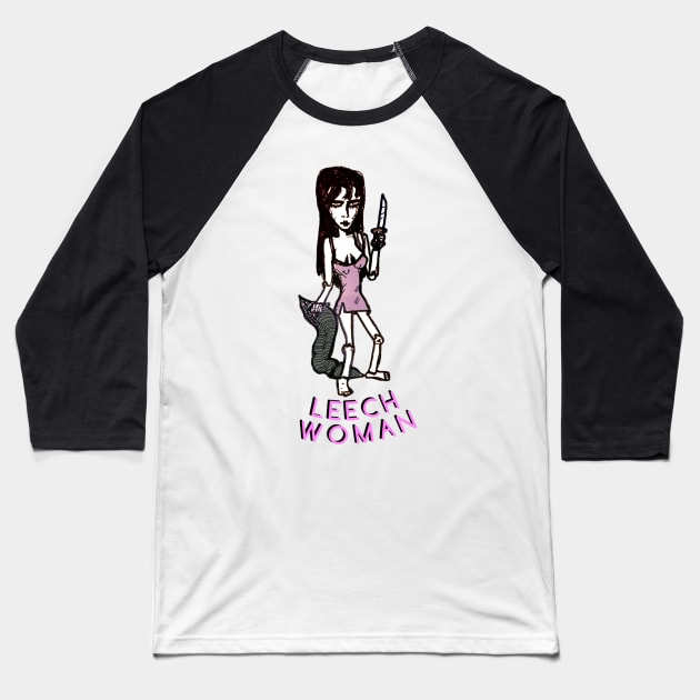 LEECH WOMAN Baseball T-Shirt by MattisMatt83